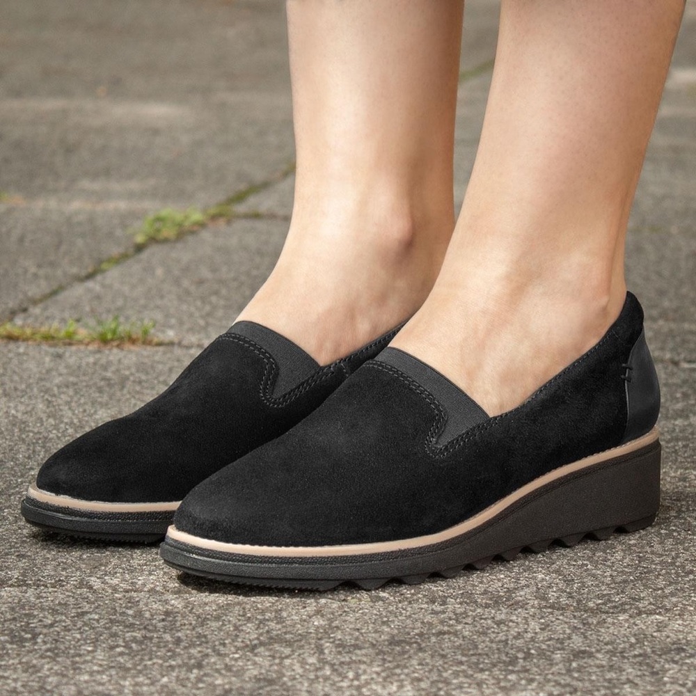 New Sharon Dolly Wide Wedge Casual Shoe - Clarks - Picture 11 of 16